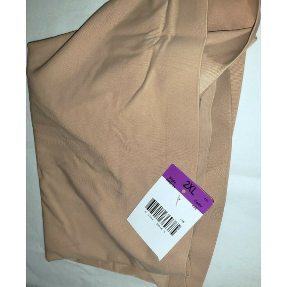 Maidenform Cover Your Bases Boyshorts Tummy Control Smoothing Shapewear Nude XL - Picture 10 of 10